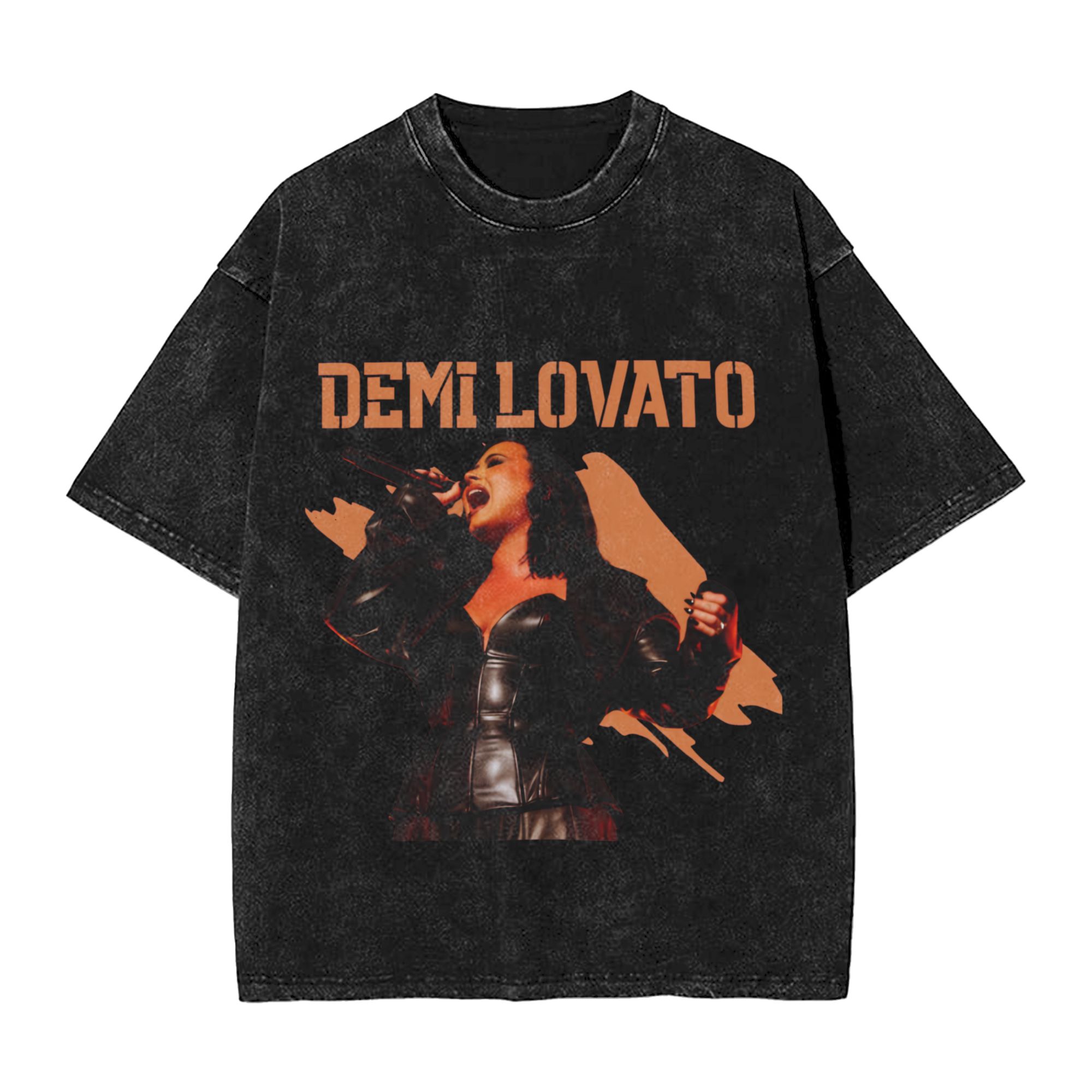 Collectible Vintage T Shirts - Harajuku Washed Shirts Demi Lovato It's
