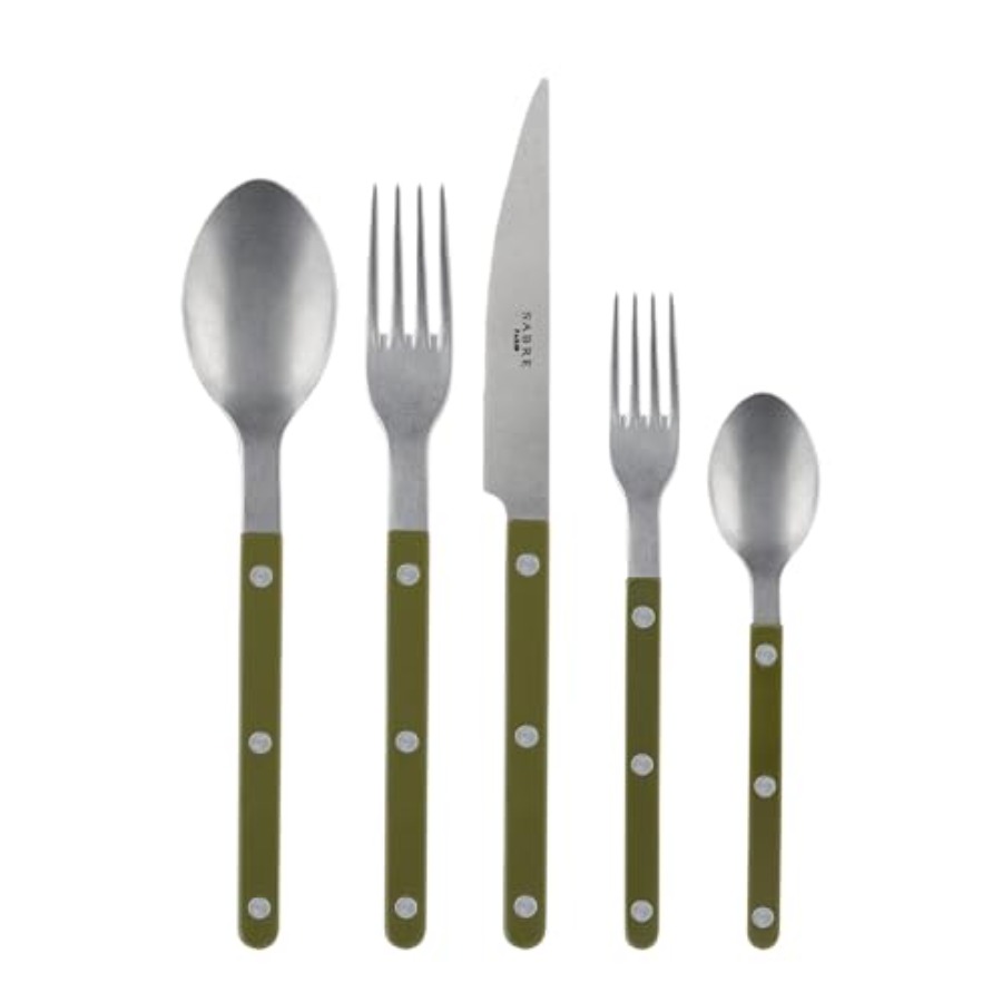 Vintage Collectible Knife - - 5-Piece Flatware Set - Bistrot