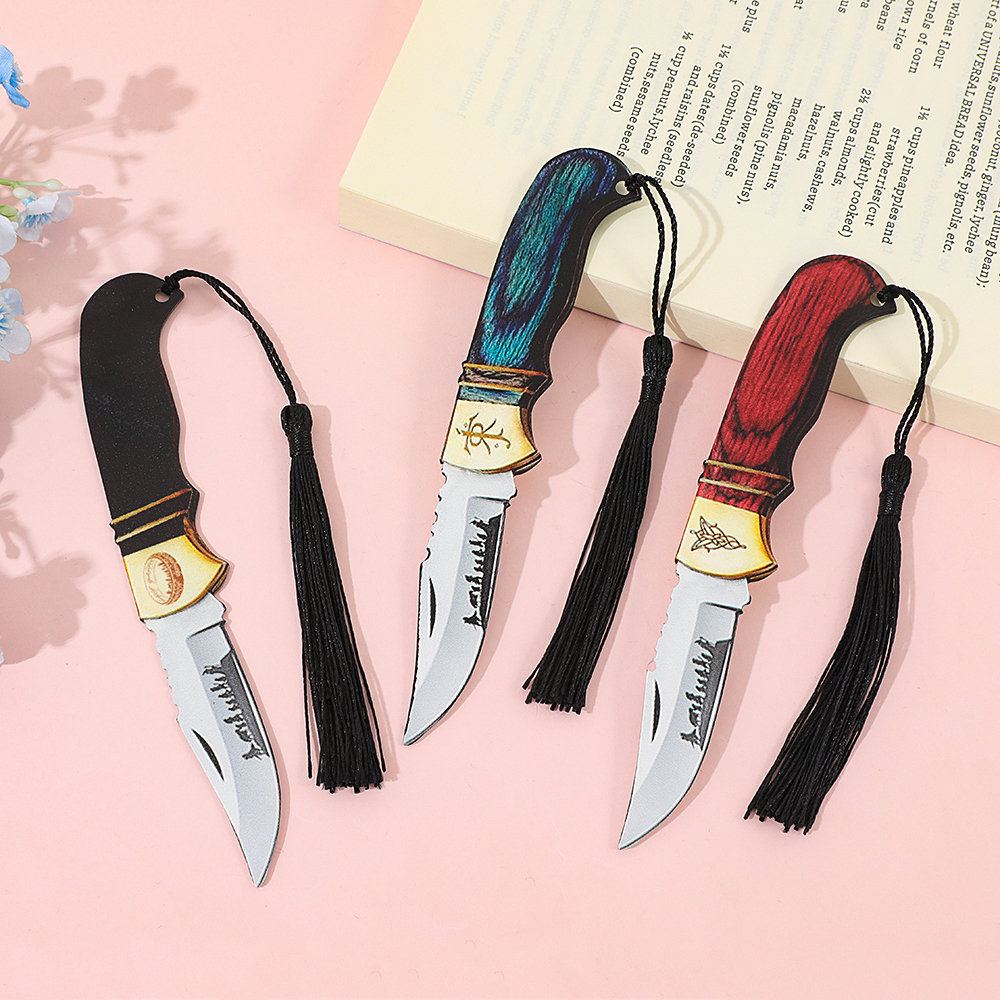 Vintage Collectible Knife - One Rings Knife-shaped Bookmarks, Vintage Style