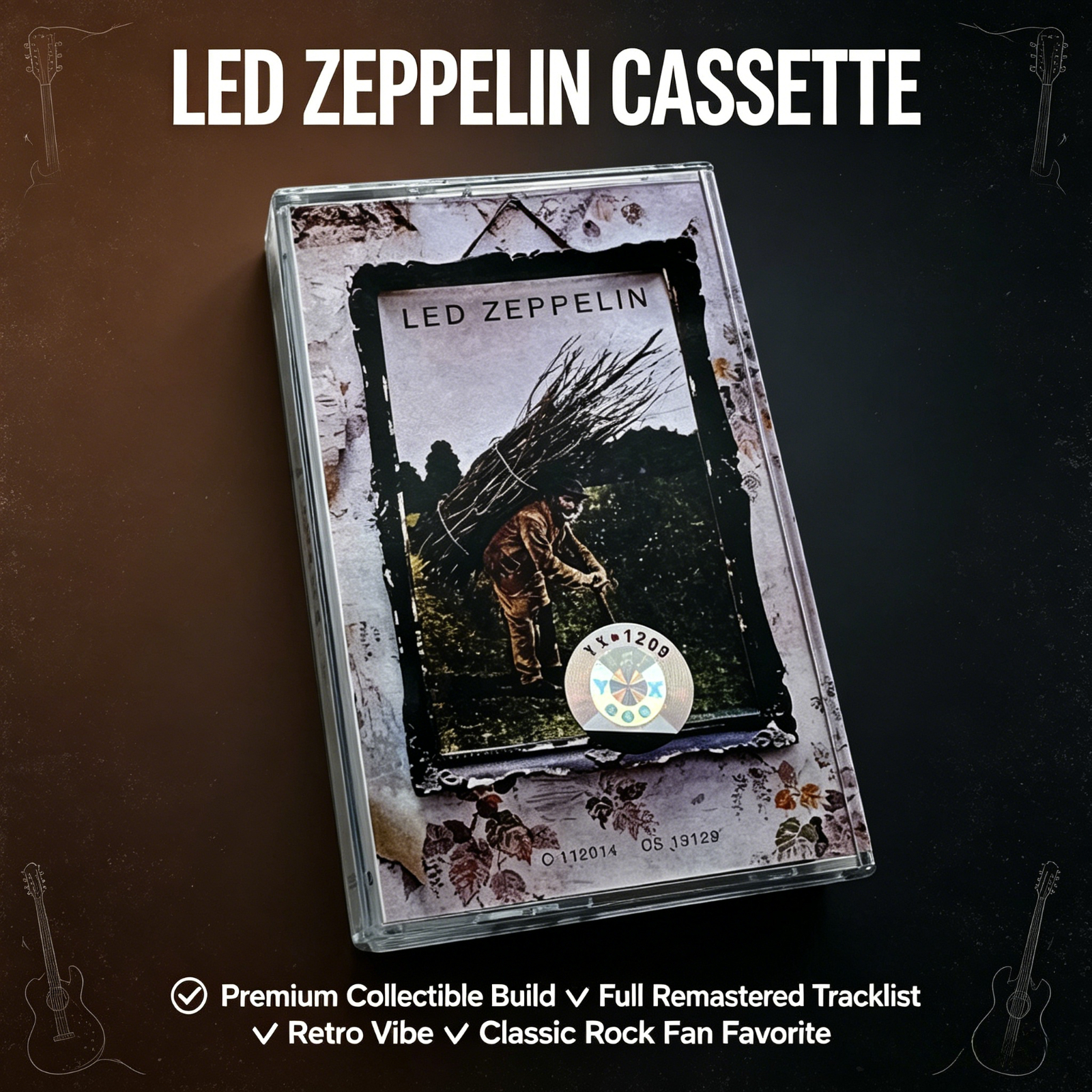 Vintage Collectibles - Led Zeppelin IV Classic Rock Cassette