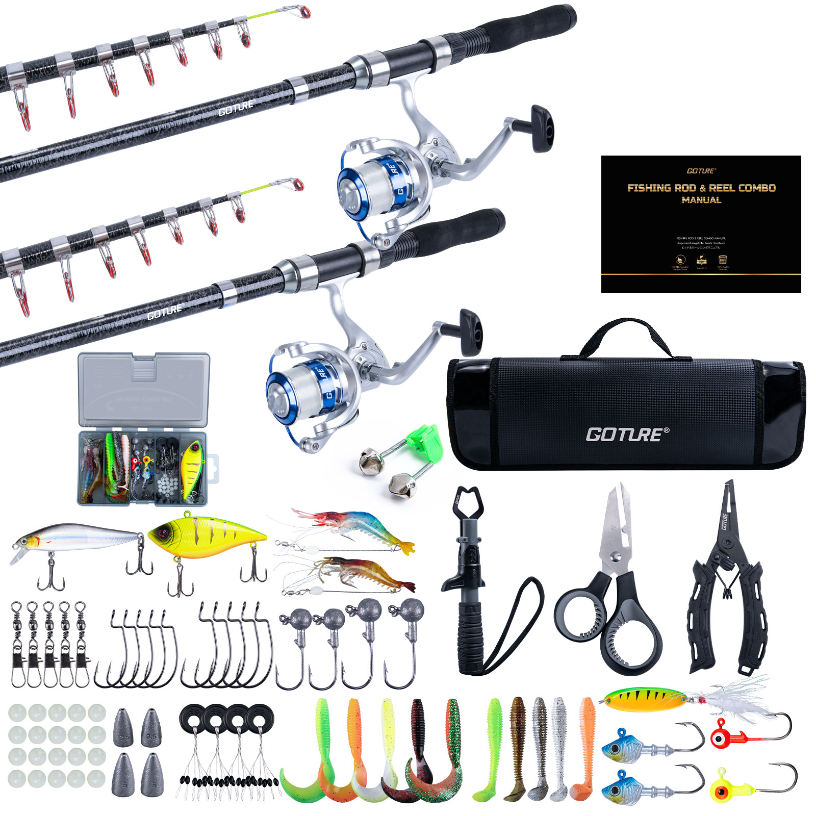 Developing Tank Reel - Goture Double Spinning Fishing Rod Reel