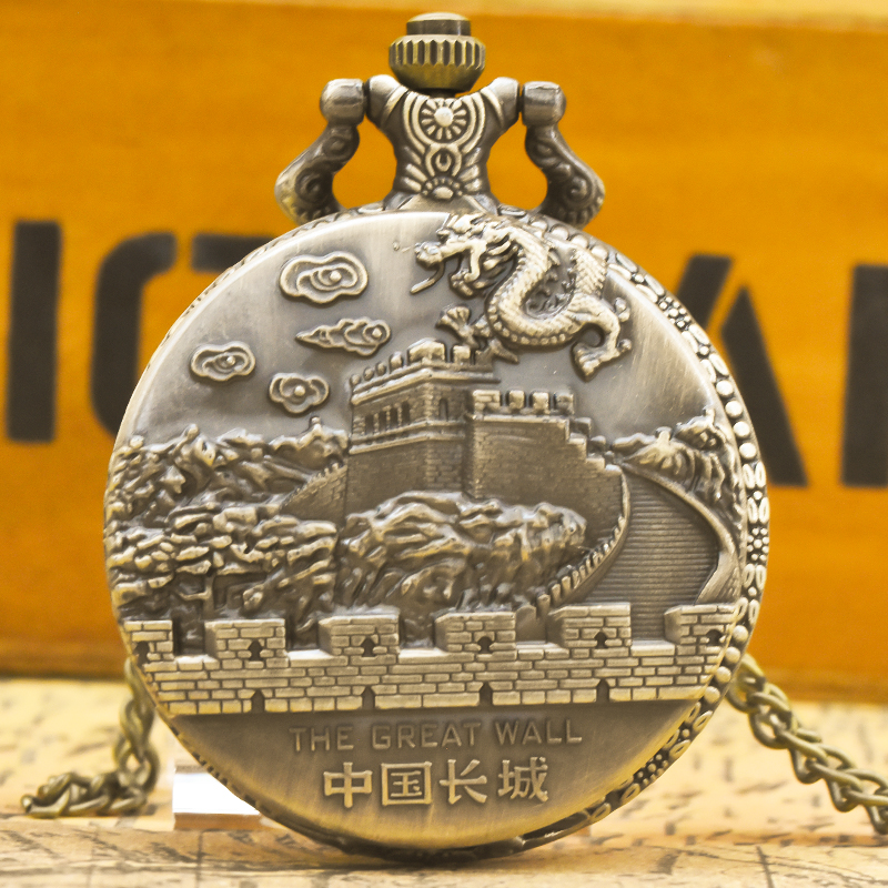 Vintage Watch Collecting - Vintage Bronze Steampunk Great Wall Of
