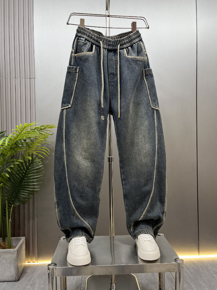 Warm Fce Lined Waed Denim Jean - Vintage Collectible Knife avis et prix