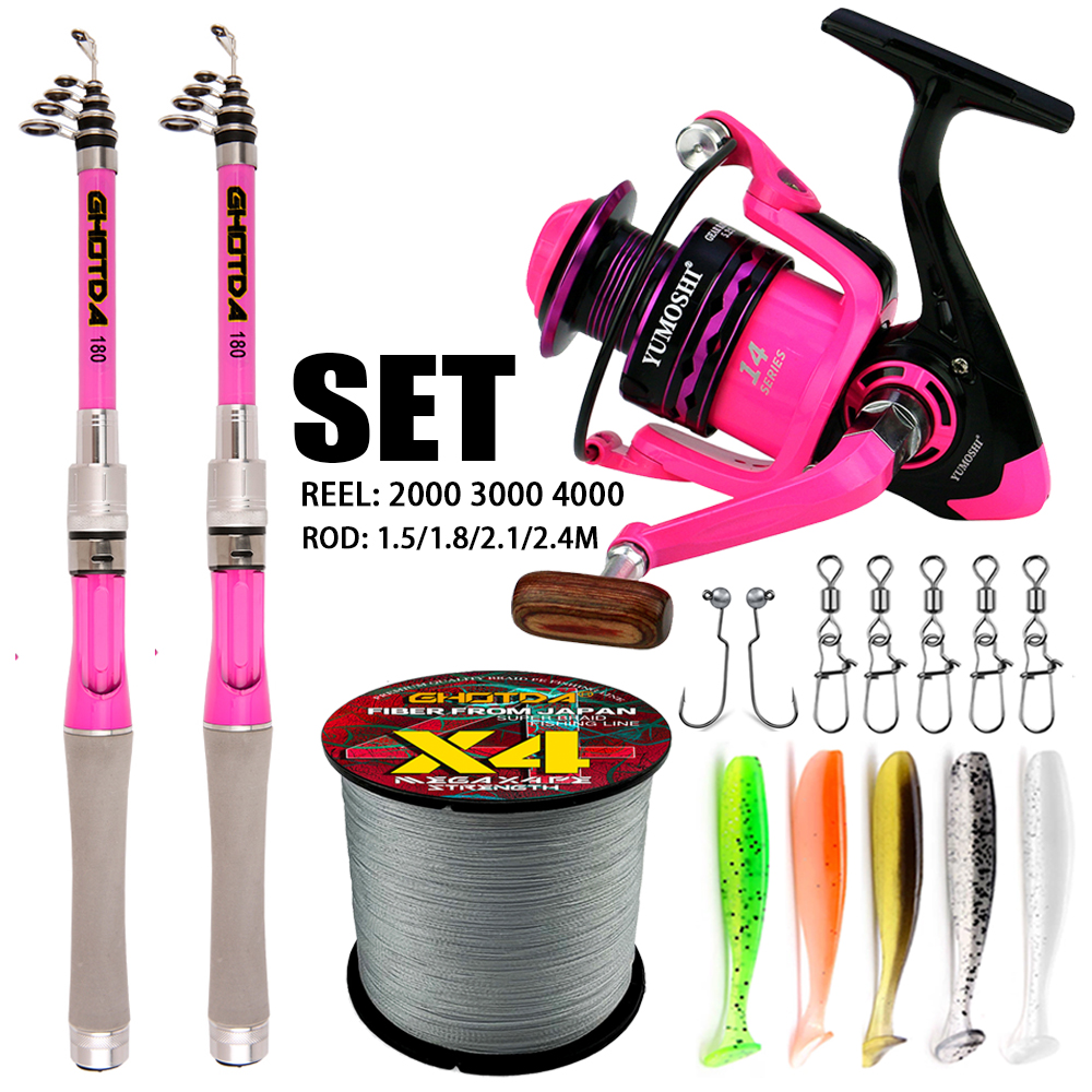 1.5m-2.4m Lure Spinning Fishin - Developing Tank Reel avis et prix