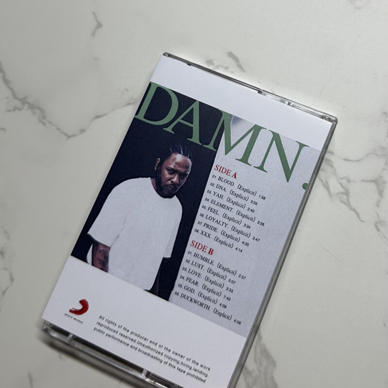 Kendrick Lamar DAMN. Conscious - Vintage Collectibles avis et prix