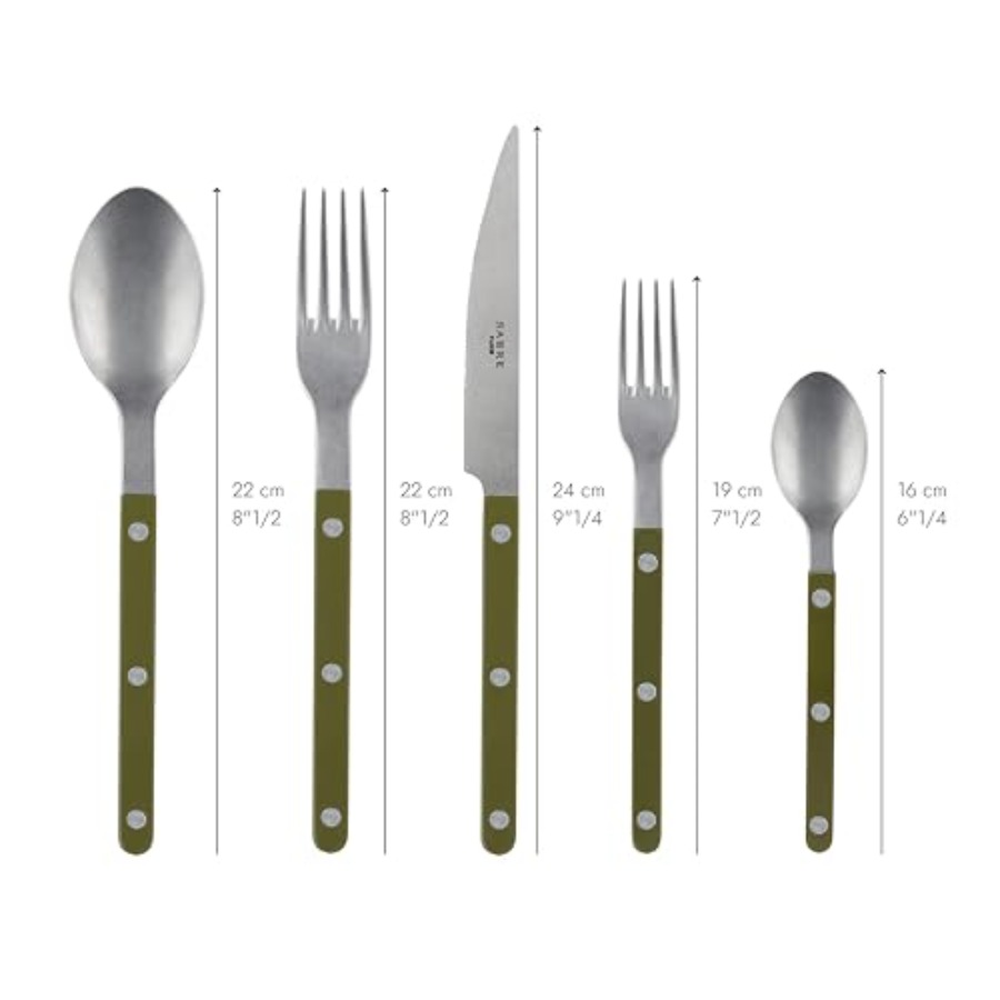 - 5-Piece Flatware Set - Bistr - Vintage Collectible Knife avis et prix