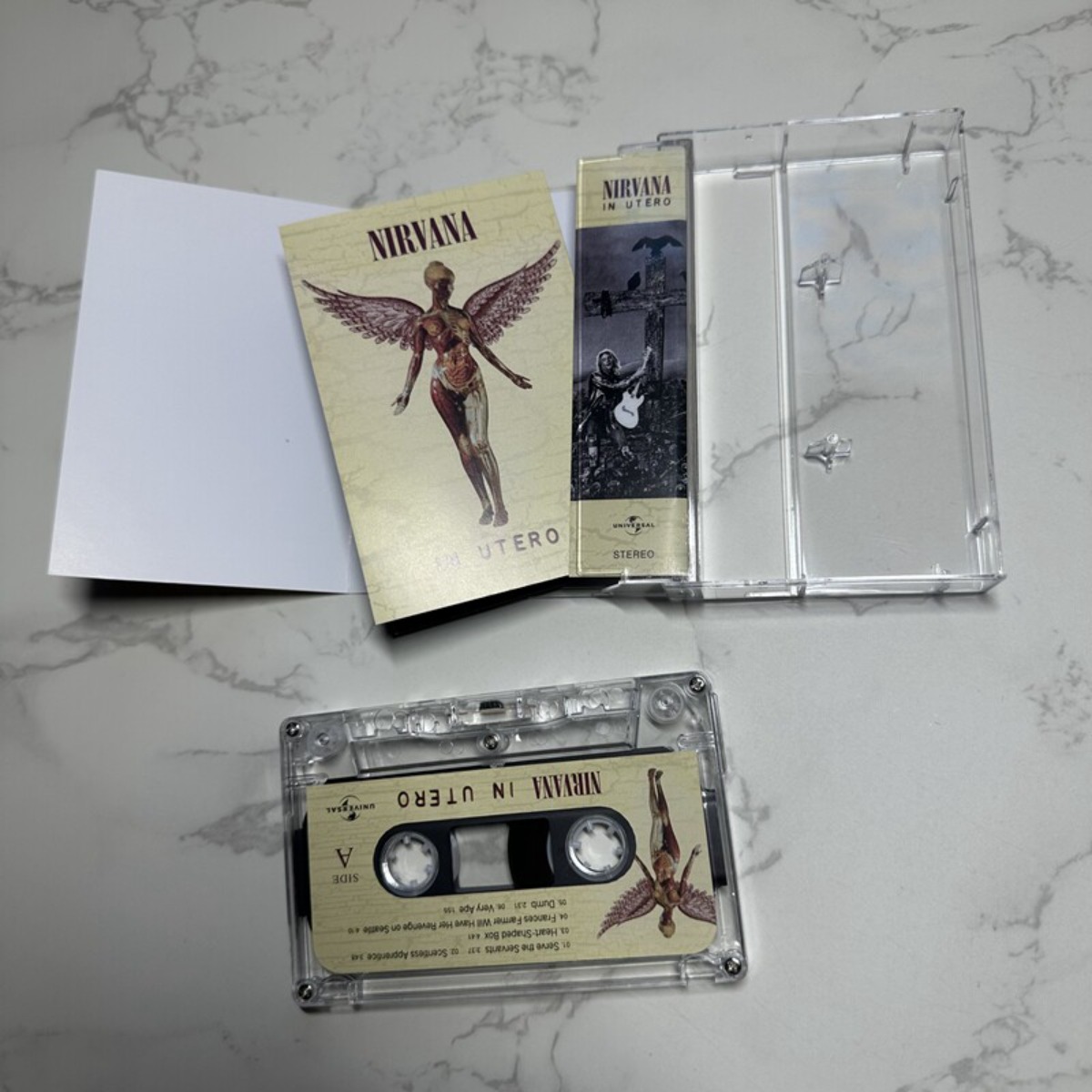 Nirvana in Utero Cassette Tape - Vintage Collectibles avis et prix