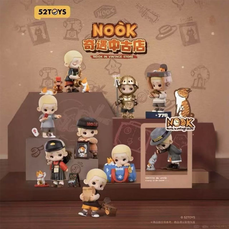 New 52TOYS Blind Box Nook In V - Vintage And Collectible Stores avis et prix
