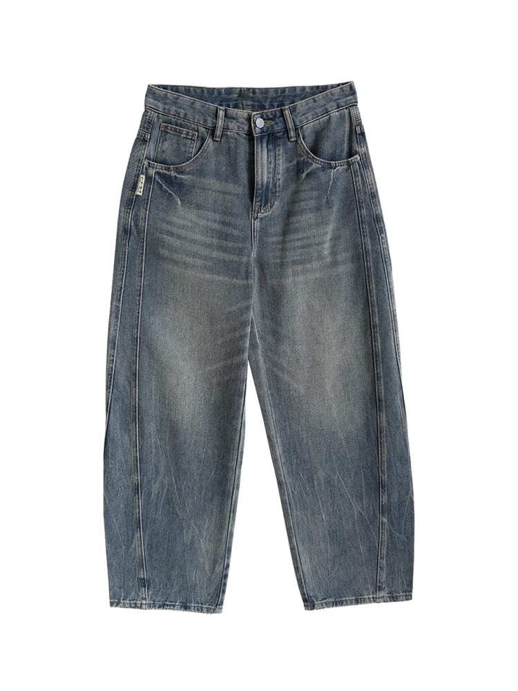 Men's Cotton Denim Jeans Loose - Vintage Collectible Knife avis et prix