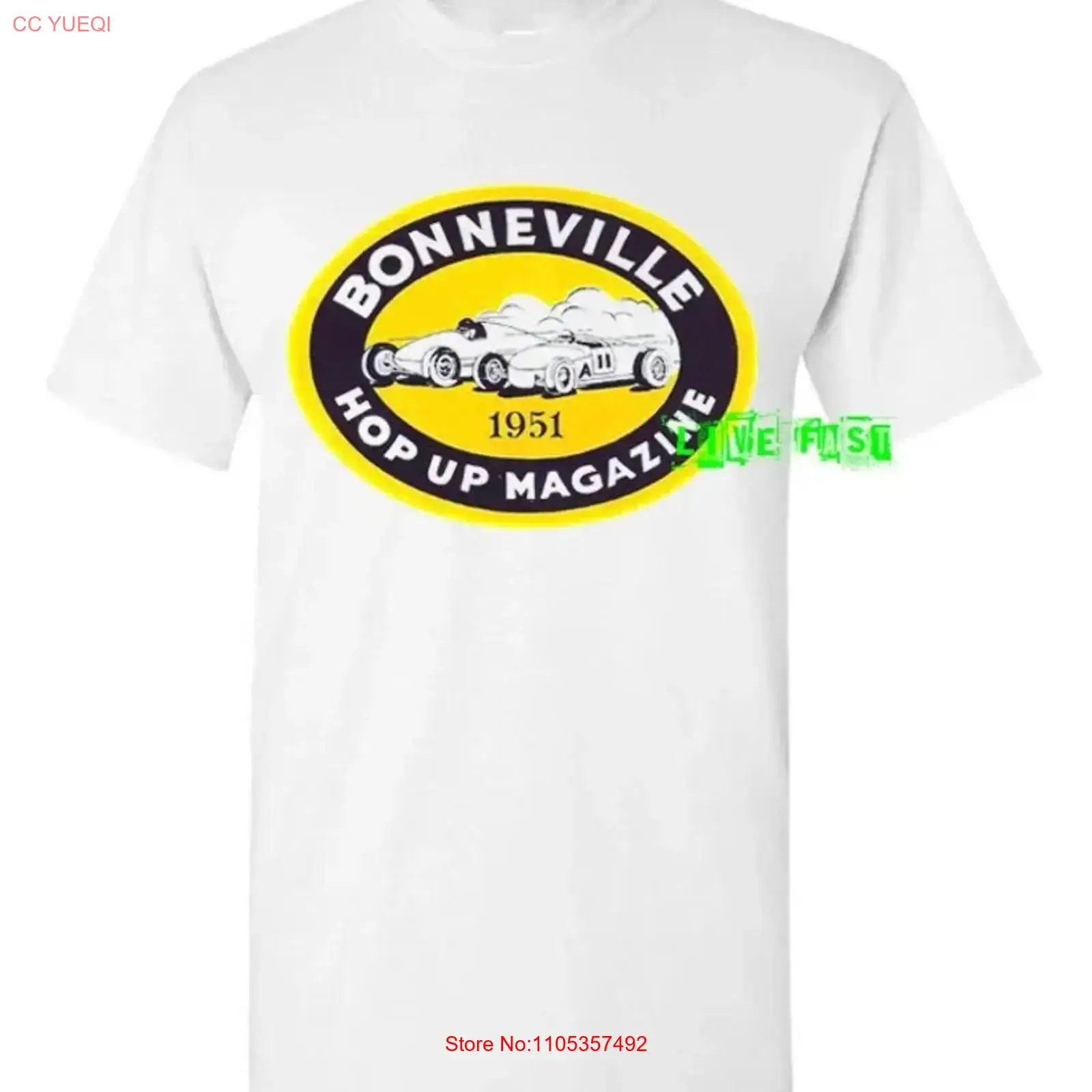 BONNEVILLE SALT FLATS 1951 T S - Collectible Vintage T Shirts avis et prix