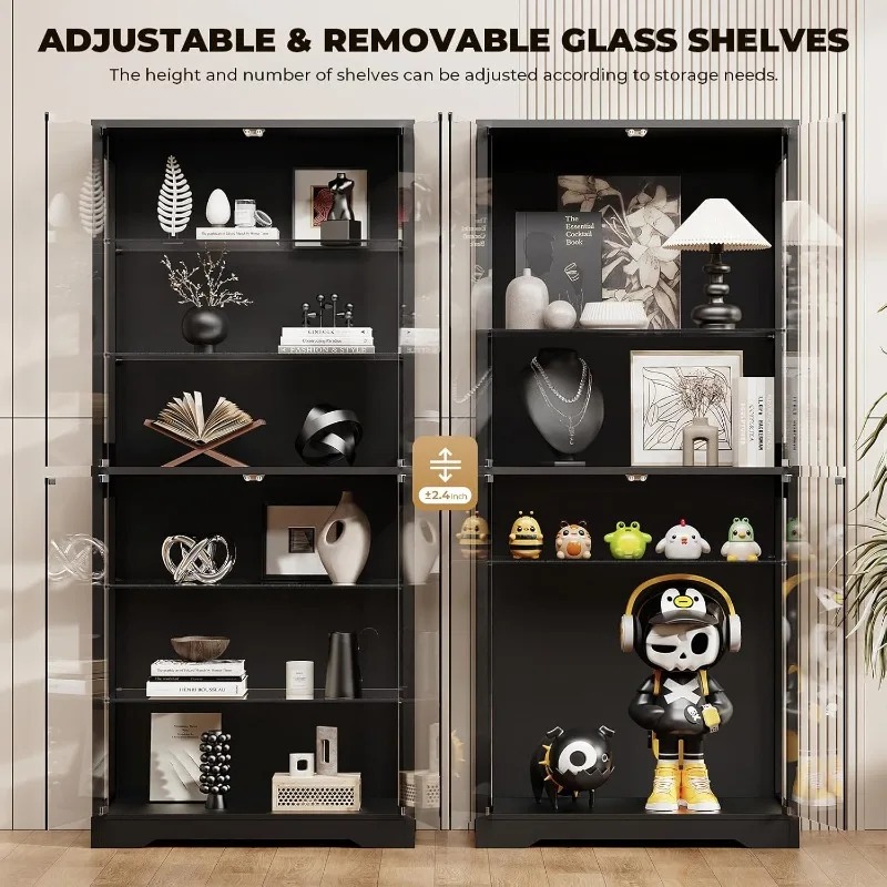 BROTTAR Display Cabinet with G - Collectible Collection avis et prix