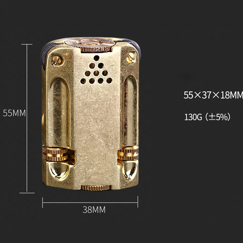 Vintage Zinc Alloy Dual Flint  - Vintage Collectible Lighters avis et prix
