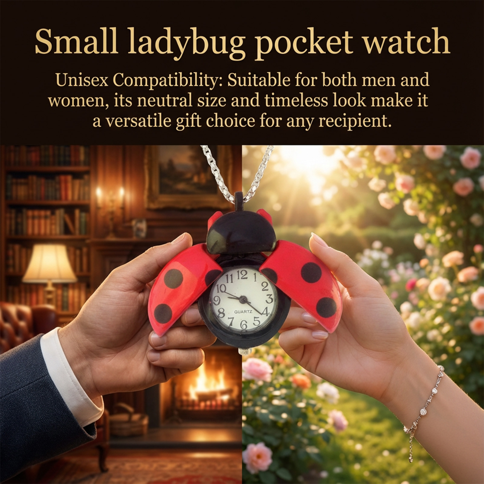 Small-Ladybug Pocket Watch Vin - Vintage Watch Collecting avis et prix