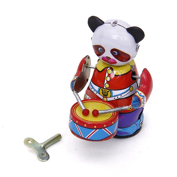 Wind Up Clockwork Panda Drumme - Vintage Collectible Figures avis et prix