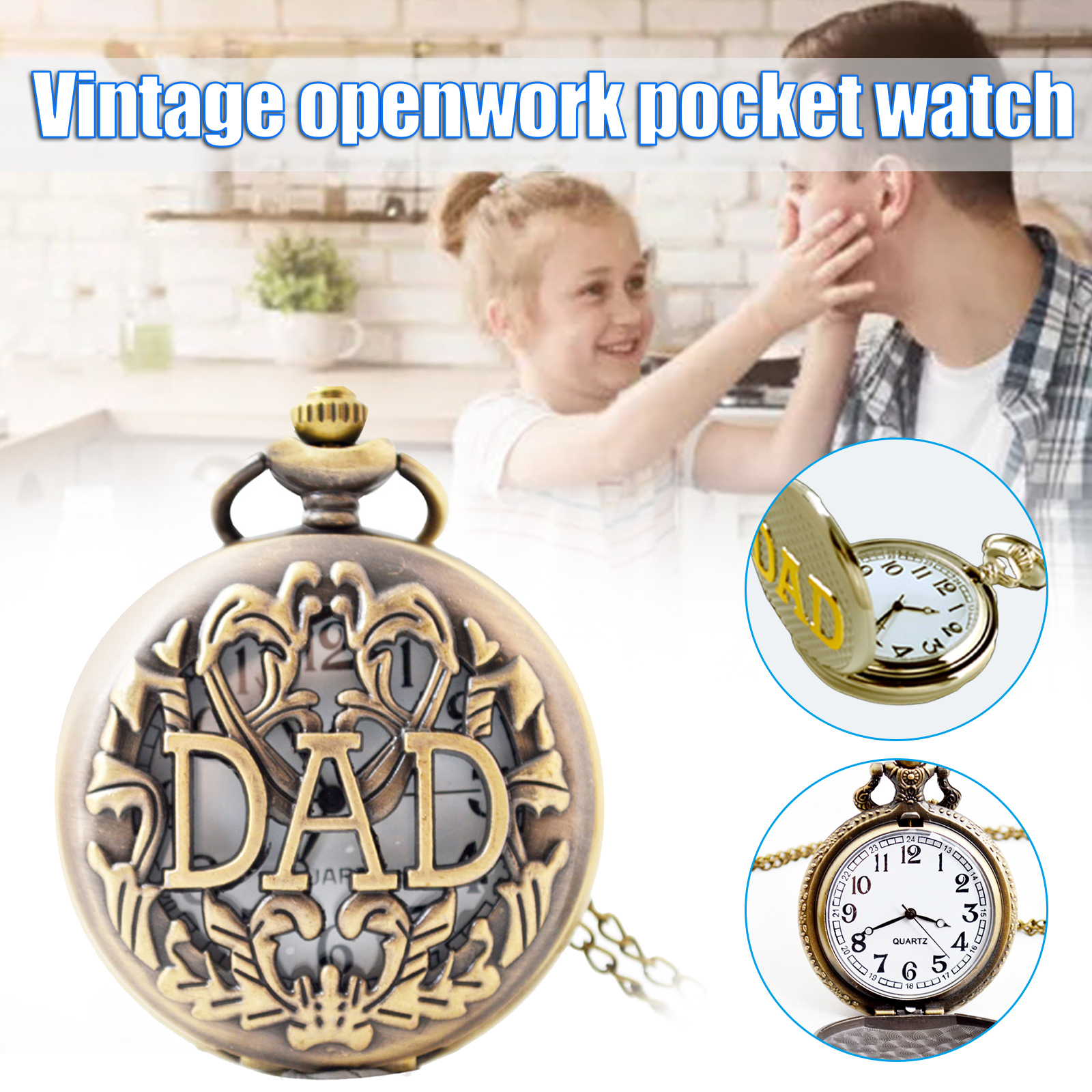 Vintage bronze carving DAD Fas - Vintage Watch Collecting avis et prix