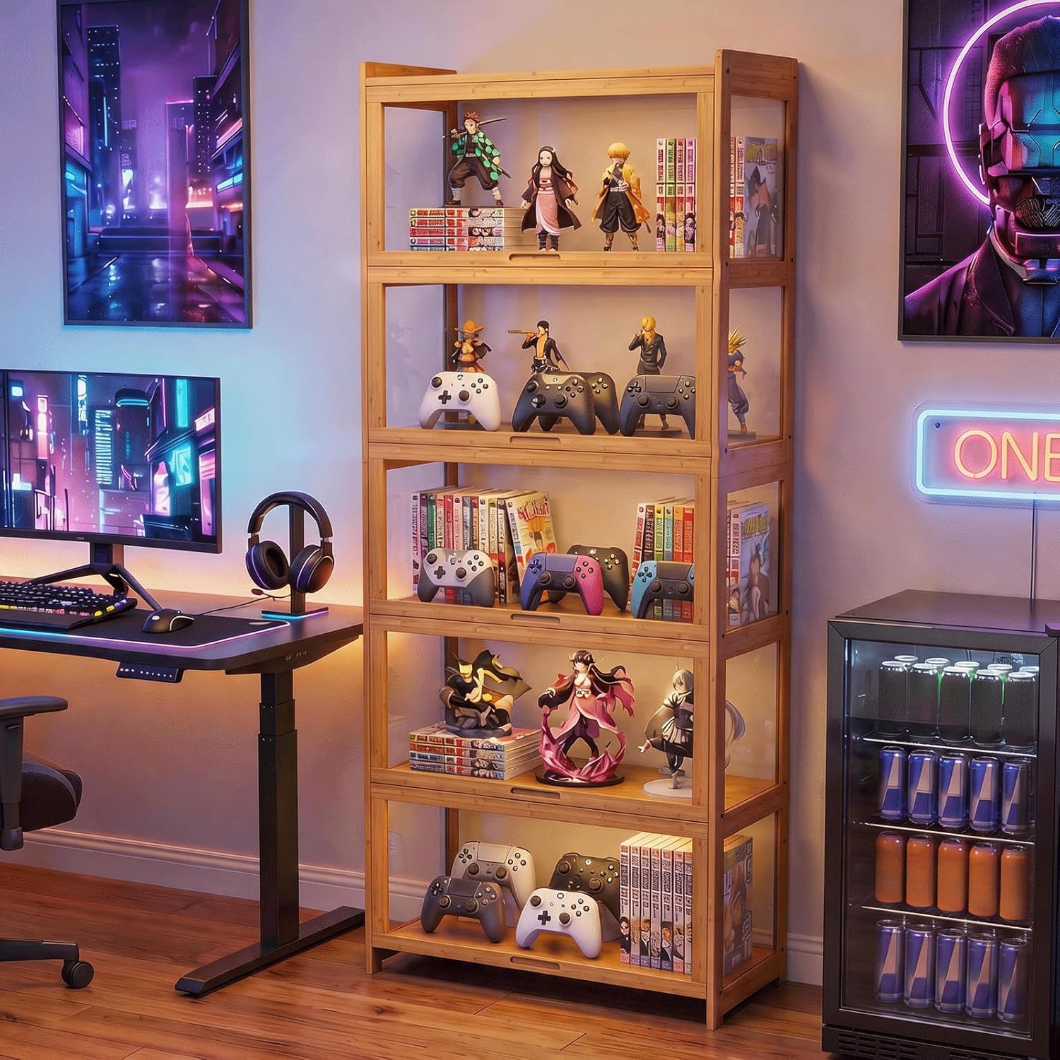 Display Cabinet with Acrylic D - Collectible Collection avis et prix