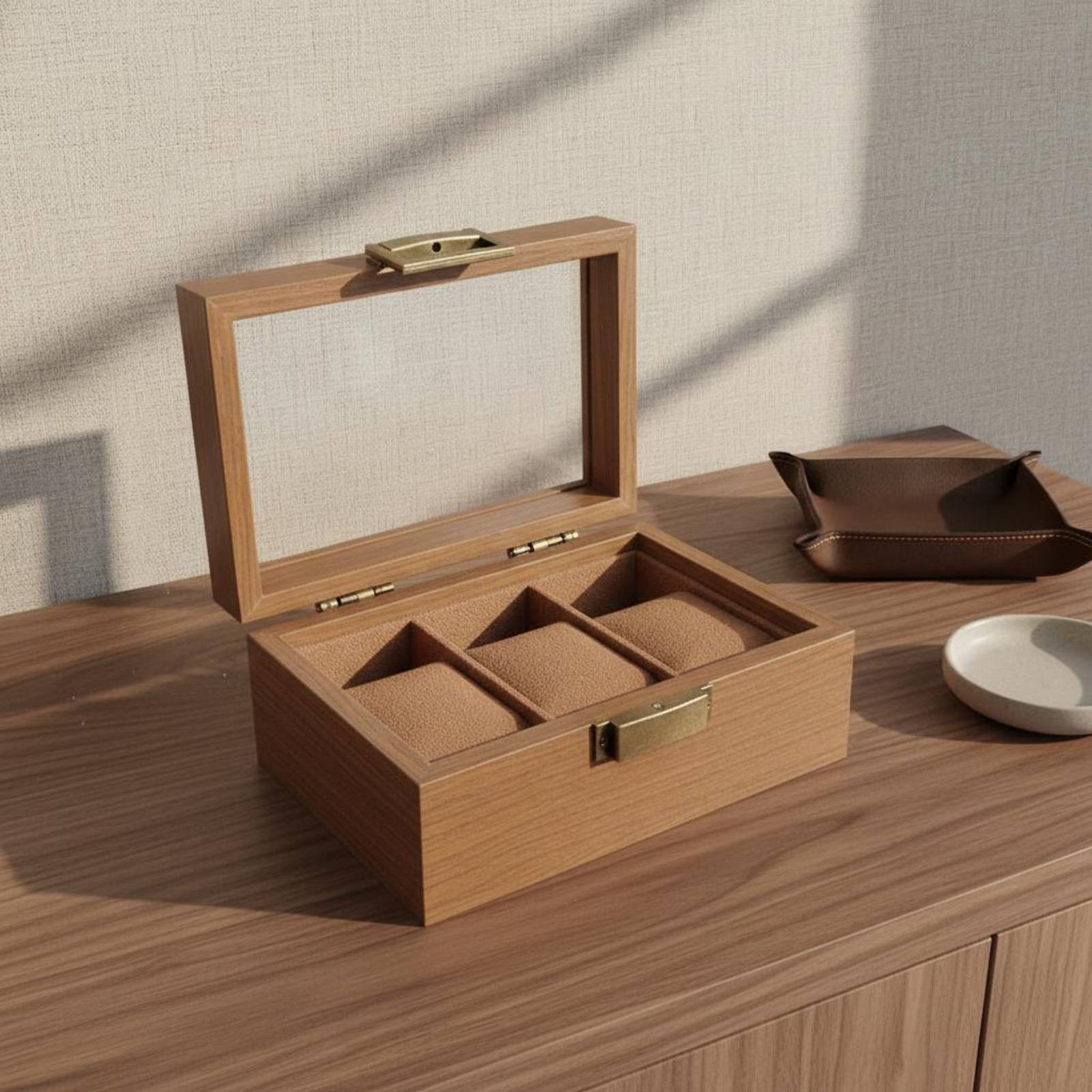 Wooden Watch Display Case Vint - Vintage Watch Collecting avis et prix