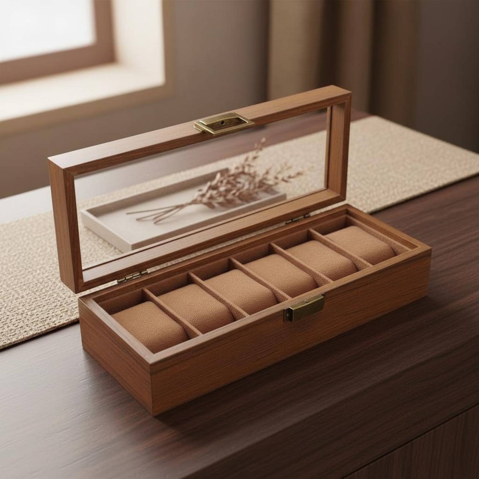 Wooden Watch Display Case Vint - Vintage Watch Collecting avis et prix