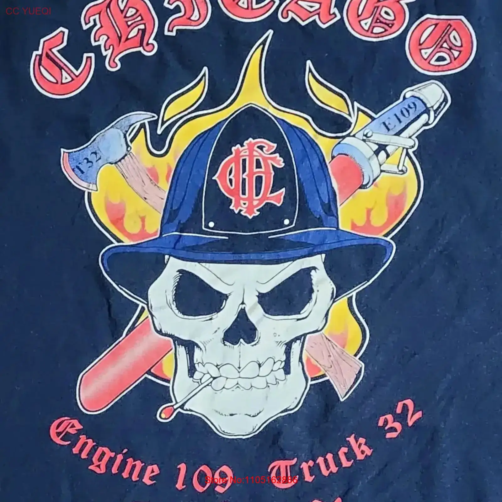 Chicago Fire Department T Shir - Collectible Vintage T Shirts avis et prix
