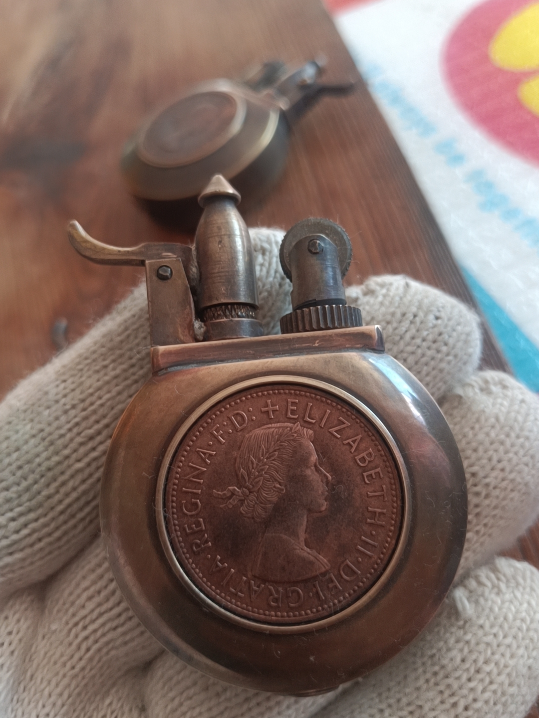 Handmade Antique Gasoline Ligh - Vintage Collectible Lighters avis et prix