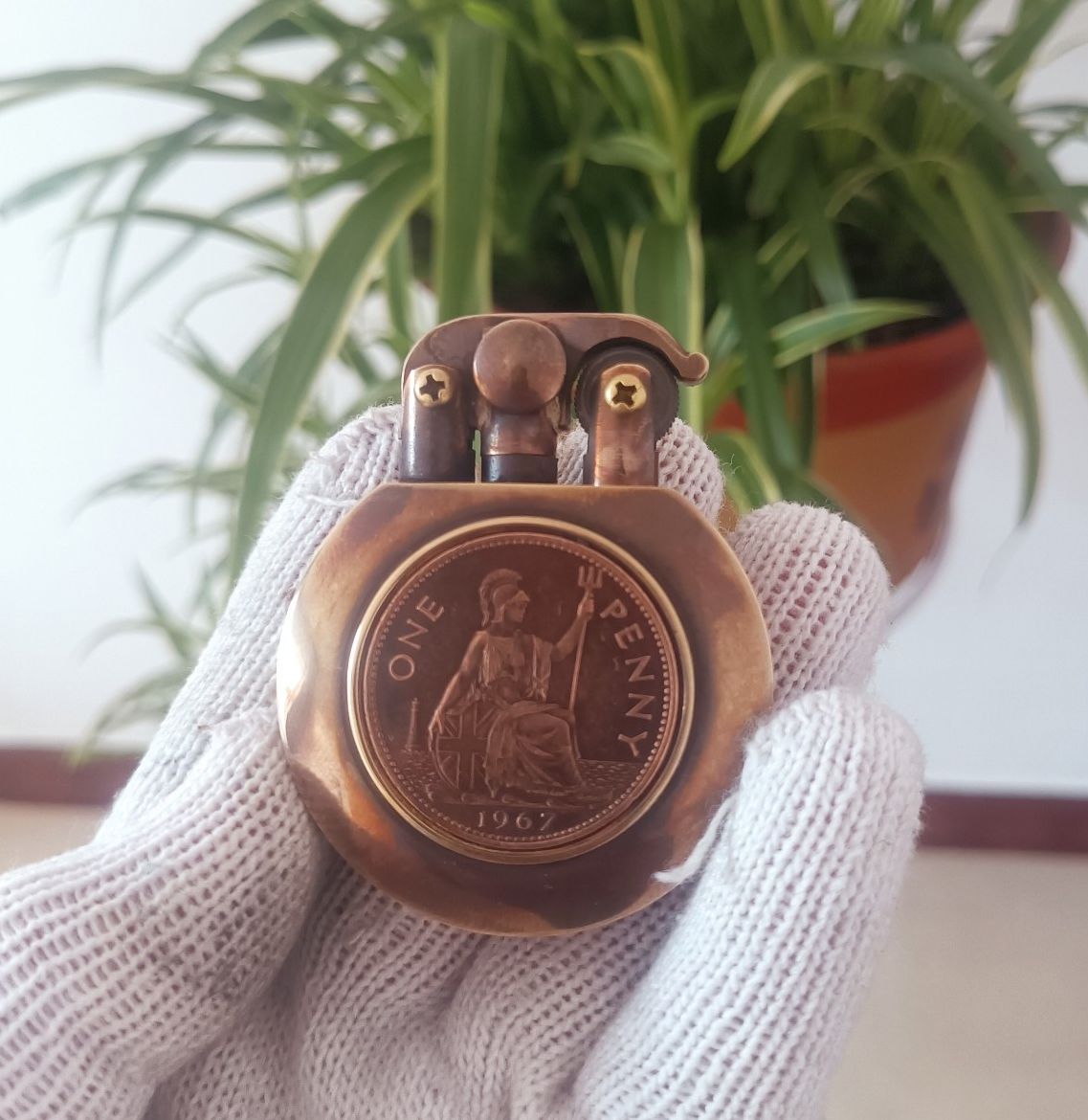 Handmade Antique Gasoline Ligh - Vintage Collectible Lighters avis et prix