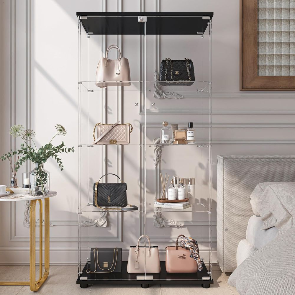 Double Door Glass Display Cabi - Collectible Collection avis et prix