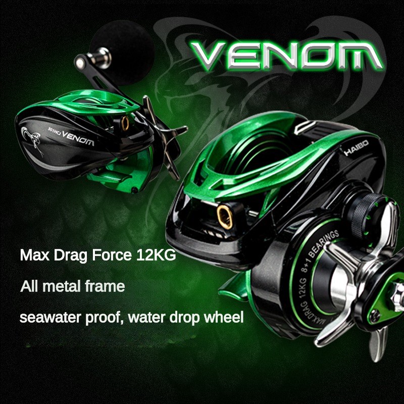 HAIBO VENOM Anti-saltwater Fis - Developing Tank Reel avis et prix