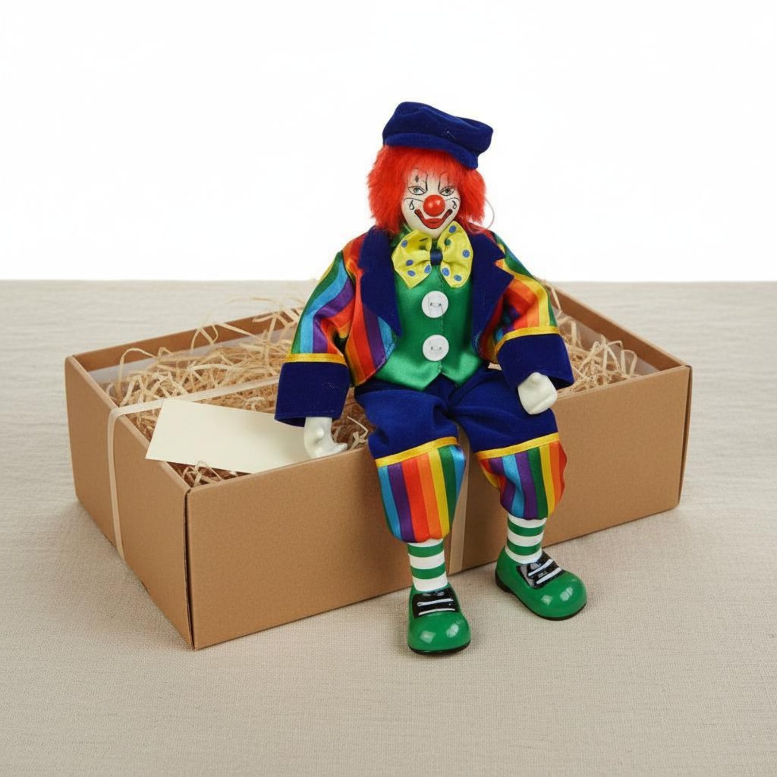 Dangling Leg Clown Doll Handma - Vintage Collectible And Vintage Dolls avis et prix