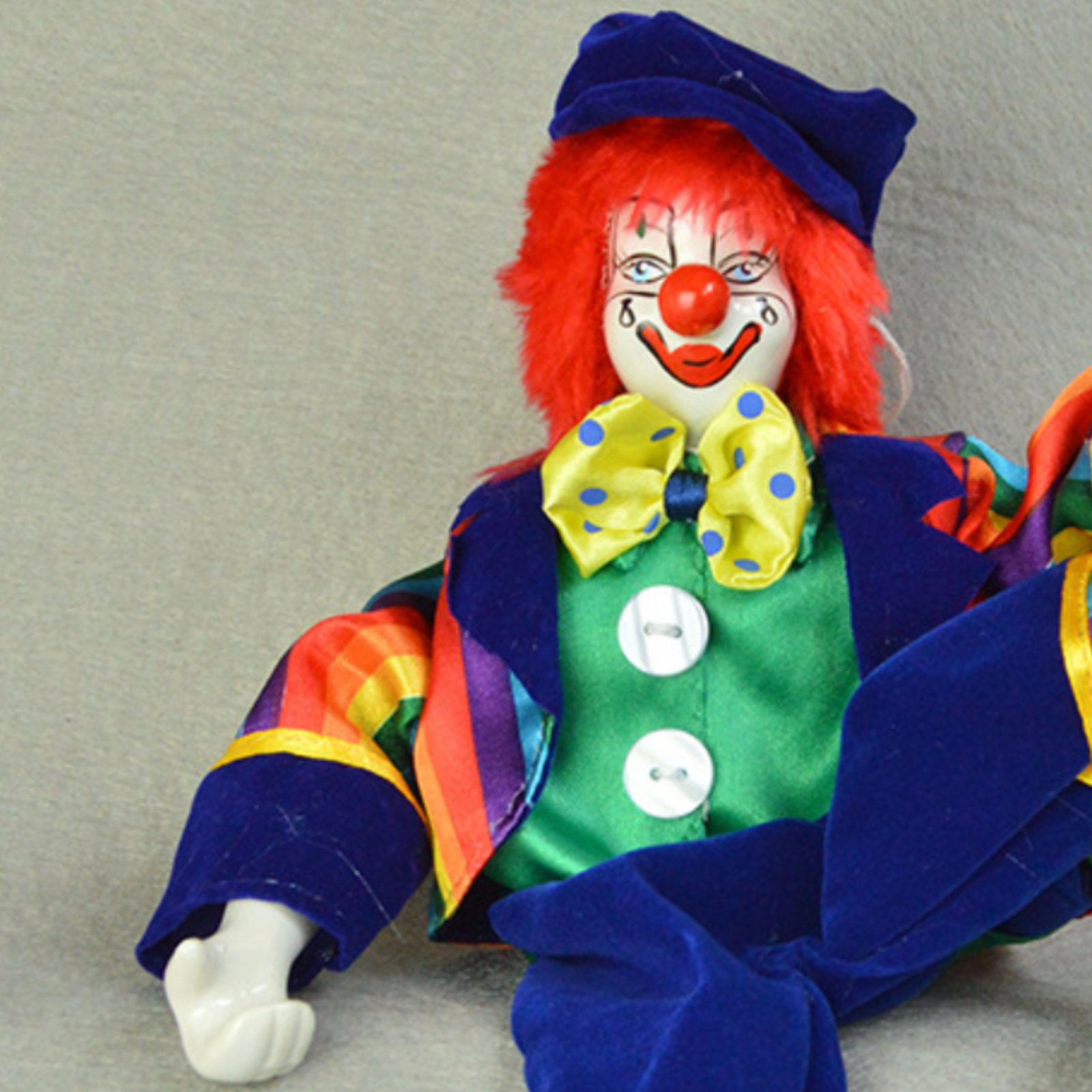 Dangling Leg Clown Doll Handma - Vintage Collectible And Vintage Dolls avis et prix