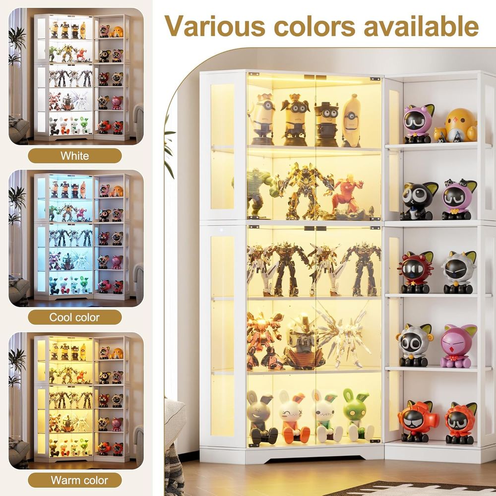 White LED-Illuminated Glass Di - Collectible Collection avis et prix