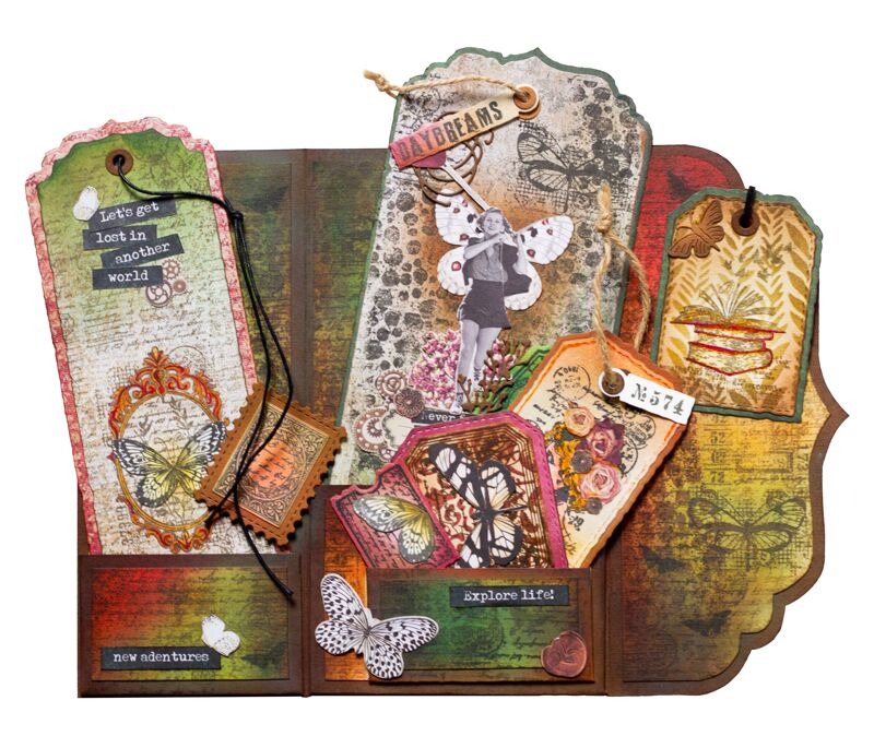 Tag Envelope Grunge Collection - Vintage Collectible Figures avis et prix