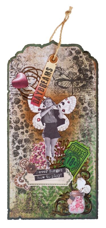 Tag Envelope Grunge Collection - Vintage Collectible Figures avis et prix