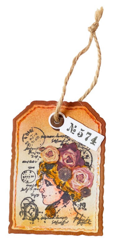 Tag Envelope Grunge Collection - Vintage Collectible Figures avis et prix