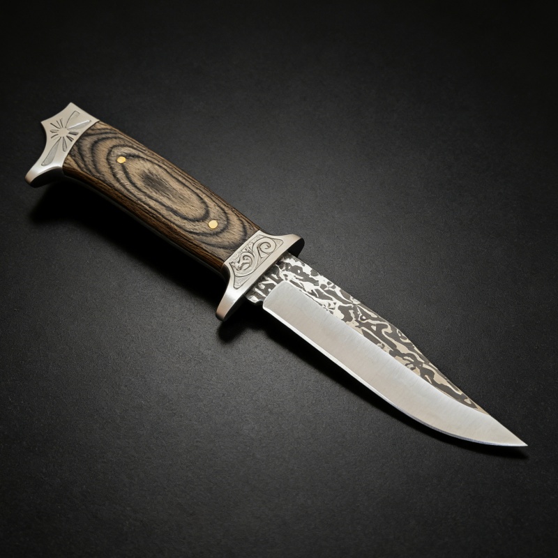 Vintage Engraved Straight Knif - Vintage Collectible Knife avis et prix