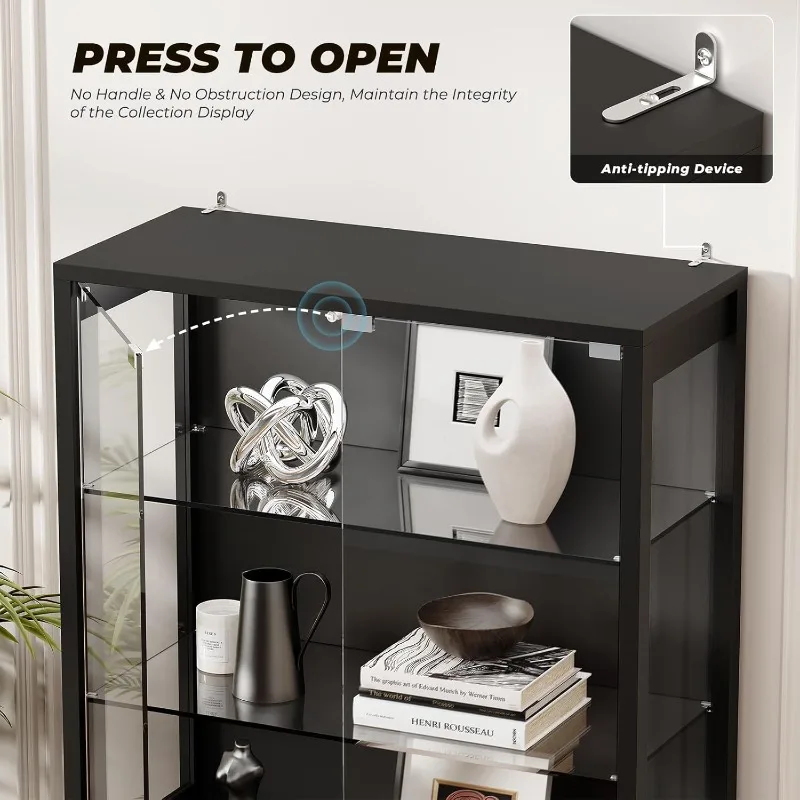 BROTTAR Display Cabinet with G - Collectible Collection avis et prix