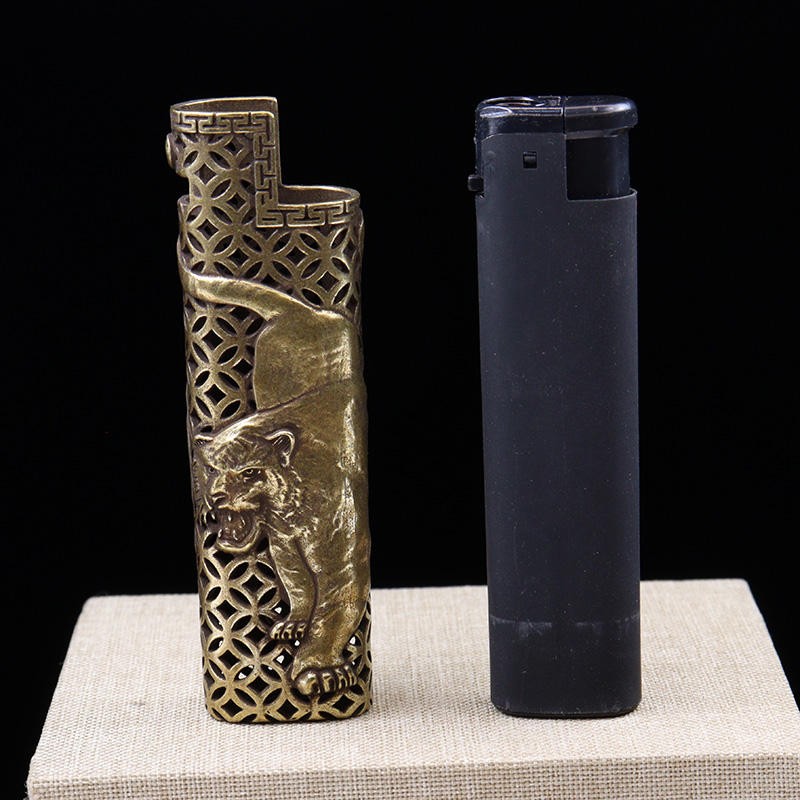 Vintage Brass Tiger Lighter Ac - Vintage Collectible Lighters avis et prix