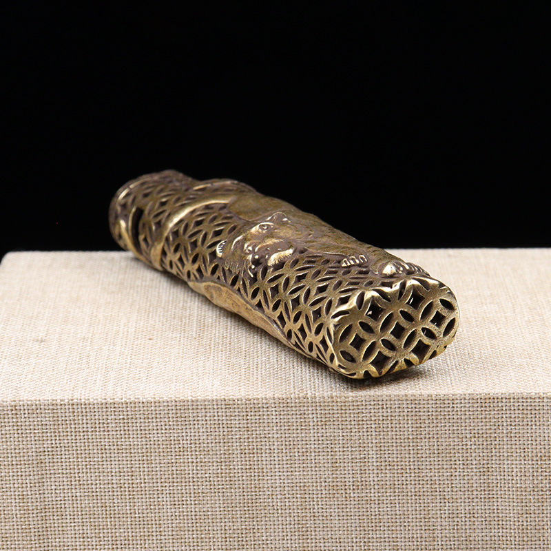 Vintage Brass Tiger Lighter Ac - Vintage Collectible Lighters avis et prix