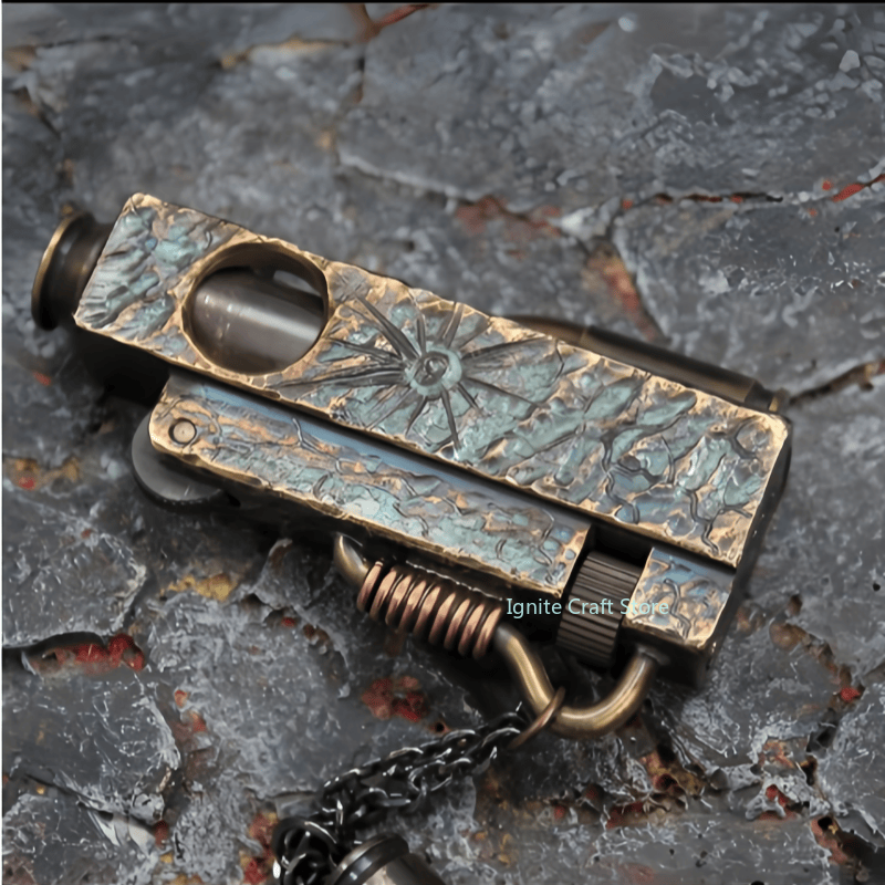Barrett hand carved vintage fu - Vintage Collectible Lighters avis et prix