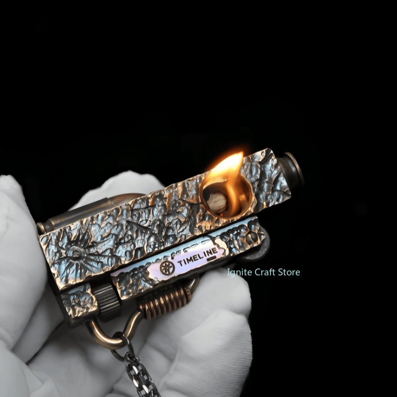 Barrett hand carved vintage fu - Vintage Collectible Lighters avis et prix