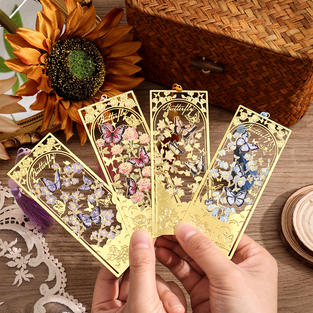 2 Pcs Butterfly Bookmarks With - Vintage Collectibles avis et prix