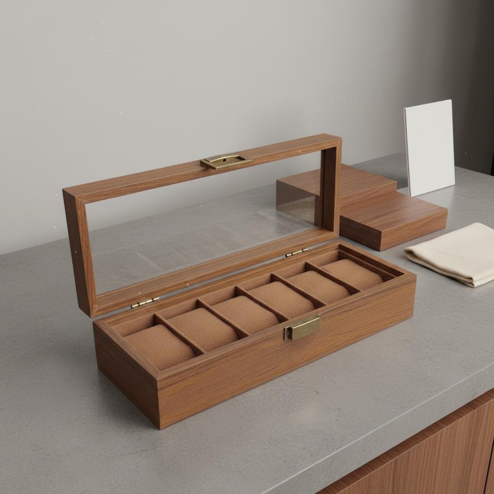 Wooden Watch Display Case Vint - Vintage Watch Collecting avis et prix
