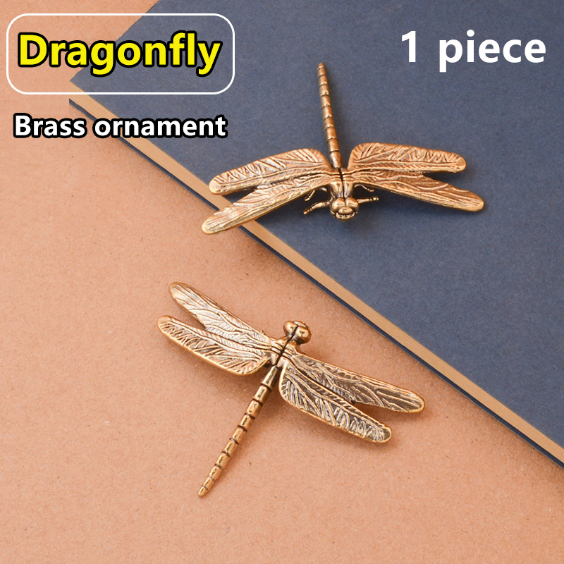 1Pc Vintage Brass Dragonfly Or - Vintage Collectible And Vintage Dolls avis et prix