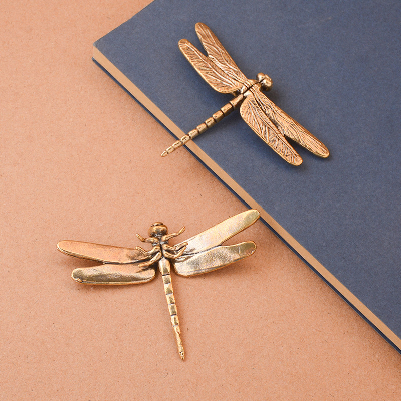1Pc Vintage Brass Dragonfly Or - Vintage Collectible And Vintage Dolls avis et prix