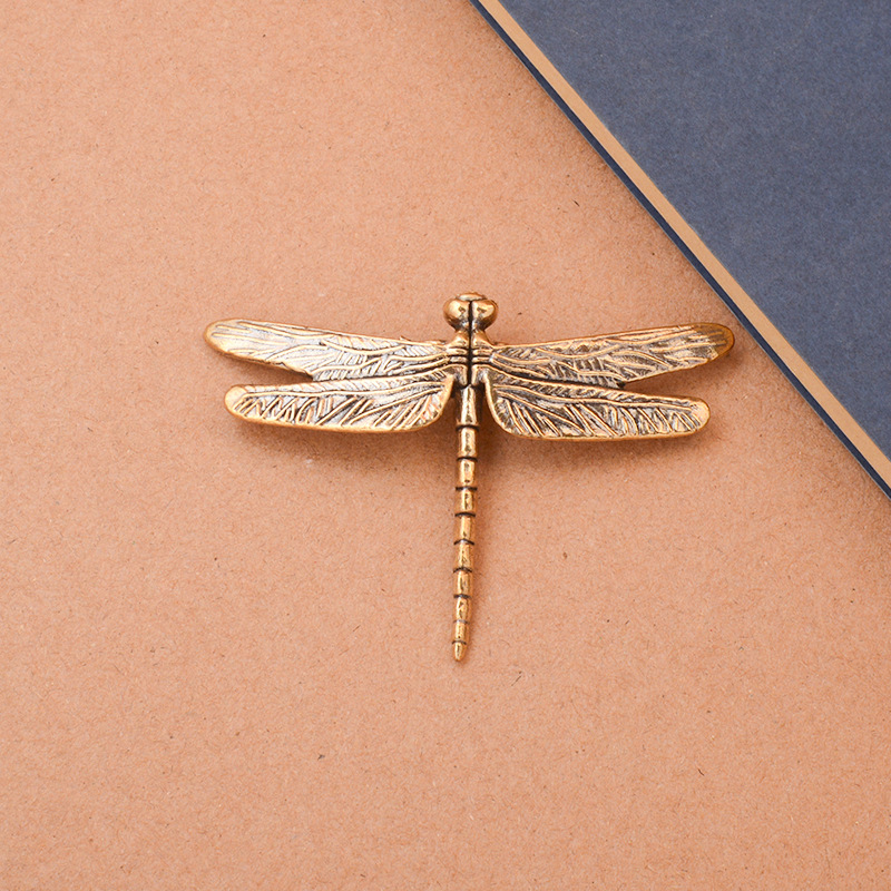 1Pc Vintage Brass Dragonfly Or - Vintage Collectible And Vintage Dolls avis et prix