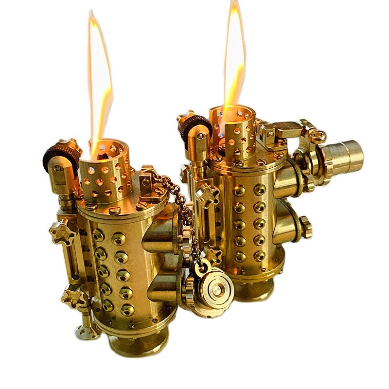Handmade Brass Gasolin Lighter - Vintage Collectible Lighters avis et prix