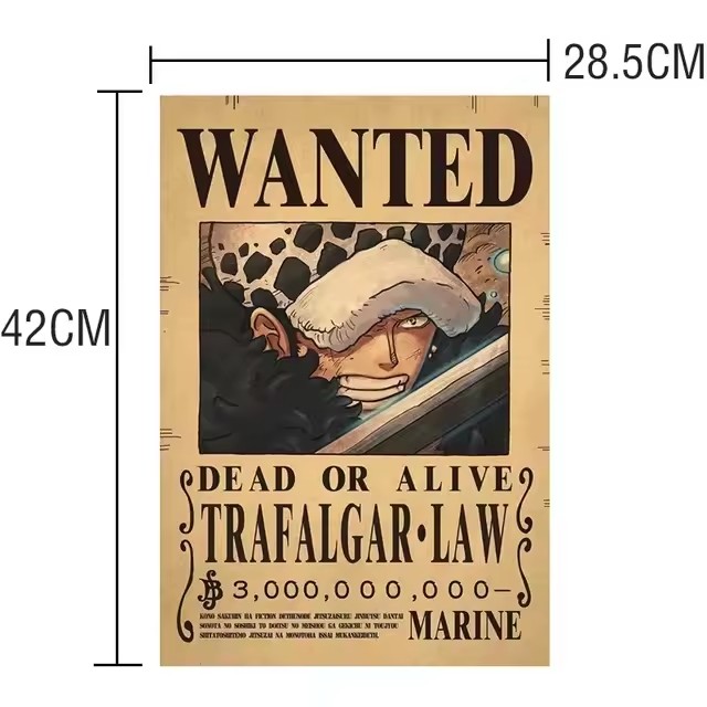 Anime One Piece Bounty Wanted  - Vintage Collectible Figures avis et prix