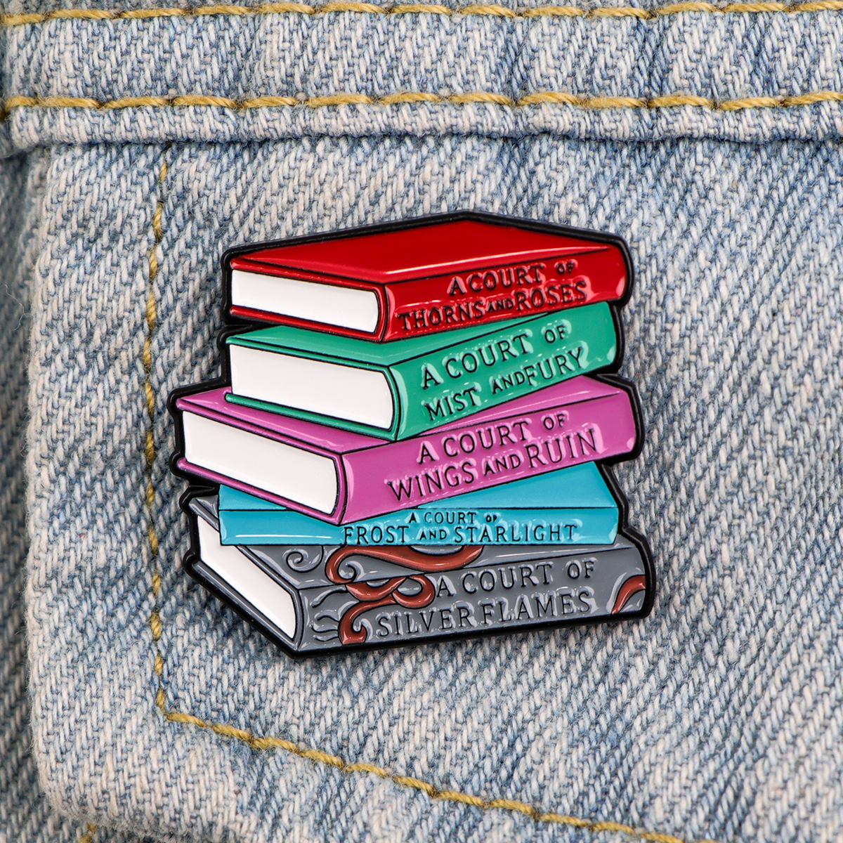 Story Book Enamel Pins Women's - Collectible Vintage Costume Jewelry avis et prix
