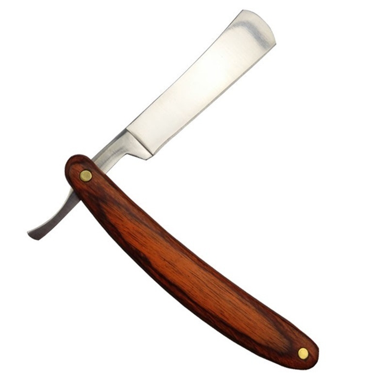 Vintage Wood Handle Straight E - Vintage Collectible Knife avis et prix