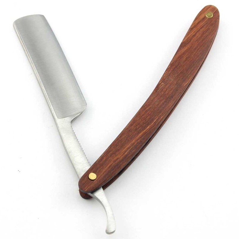 Vintage Wood Handle Straight E - Vintage Collectible Knife avis et prix