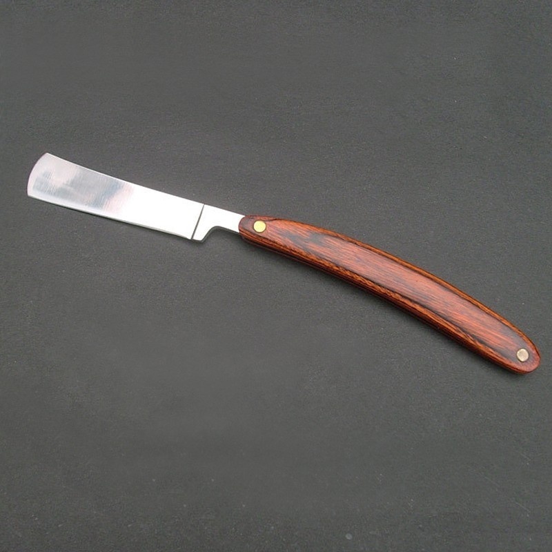 Vintage Wood Handle Straight E - Vintage Collectible Knife avis et prix
